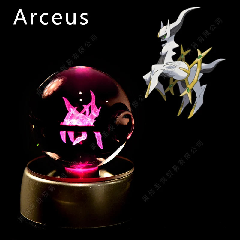 Pokemon Pokeball Night Light Lamp
