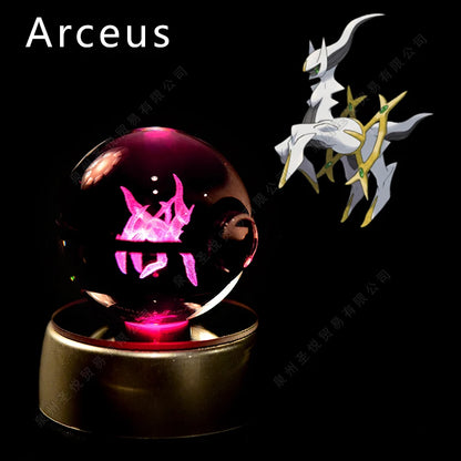Pokemon Pokeball Night Light Lamp