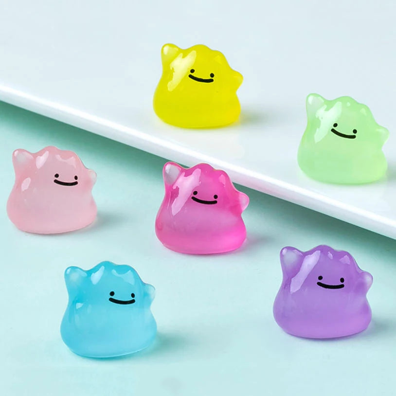 Pokémon Ditto Glow-in-the-Dark Mini Figure Set (6pcs)