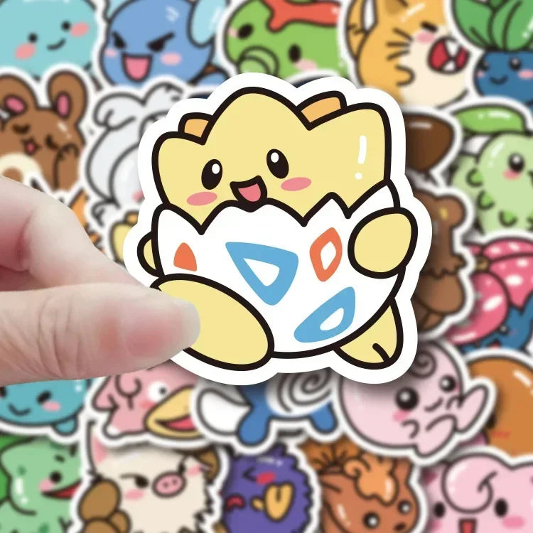 50 Pokemon Stickers