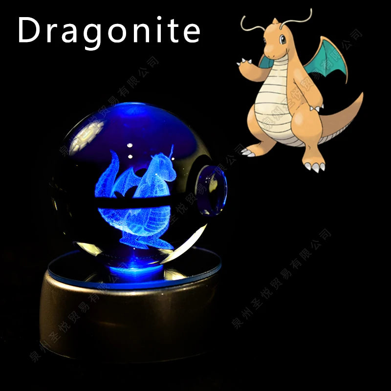 Pokemon Pokeball Night Light Lamp