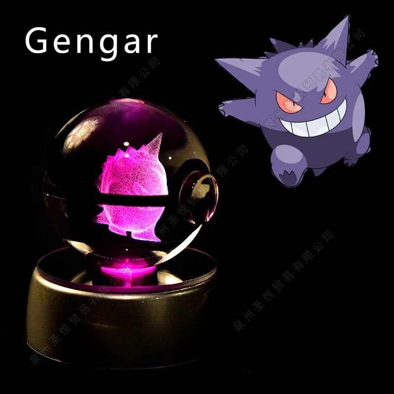 Pokemon Pokeball Night Light Lamp