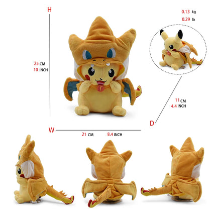 Pikachu Poncho Plush Toys