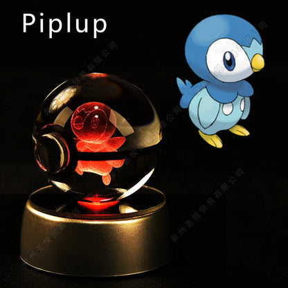 Pokemon Pokeball Night Light Lamp