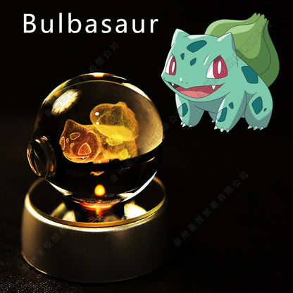 Pokemon Pokeball Night Light Lamp
