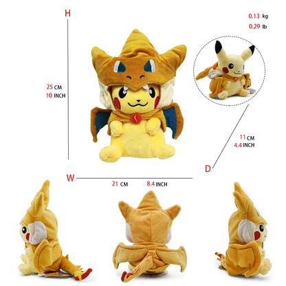 Pikachu Poncho Plush Toys