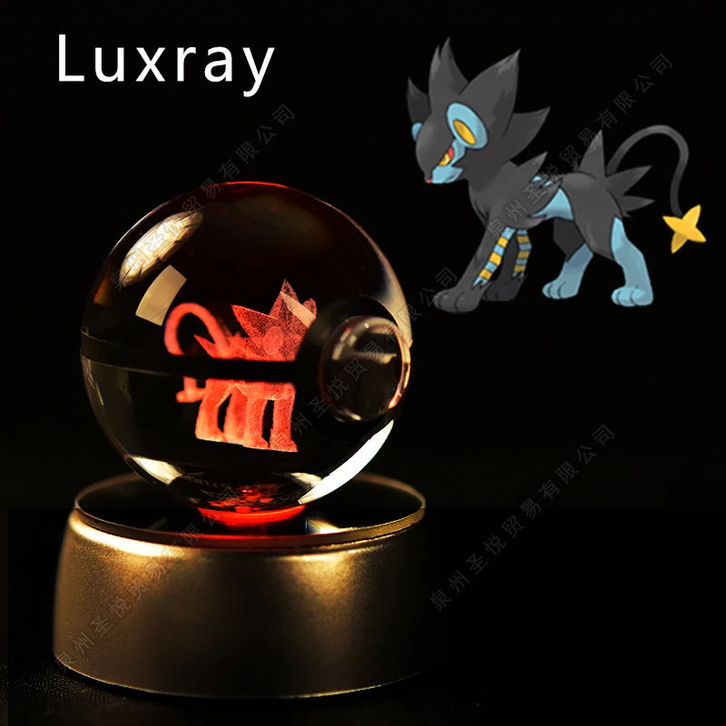 Pokemon Pokeball Night Light Lamp