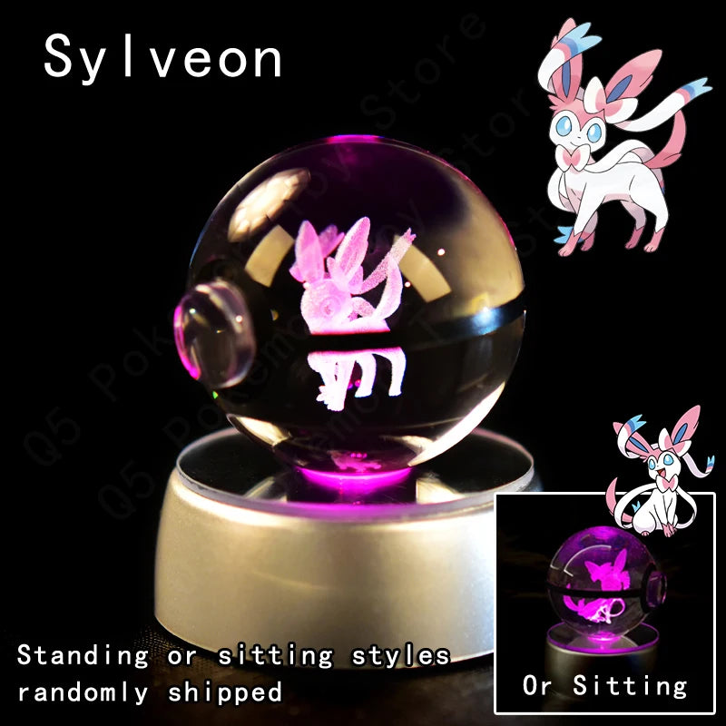 Pokemon Pokeball Night Light Lamp