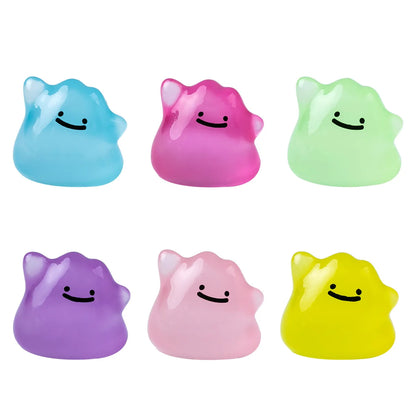 Pokémon Ditto Glow-in-the-Dark Mini Figure Set (6pcs)