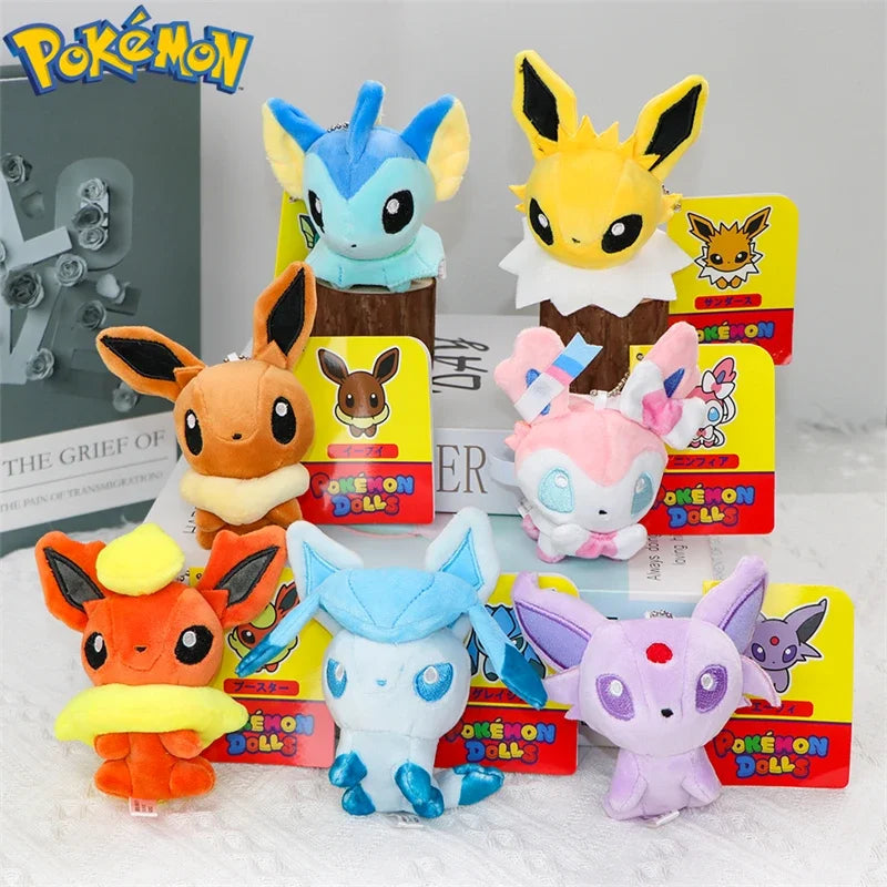 Pokemon Eevee Plush Keychains