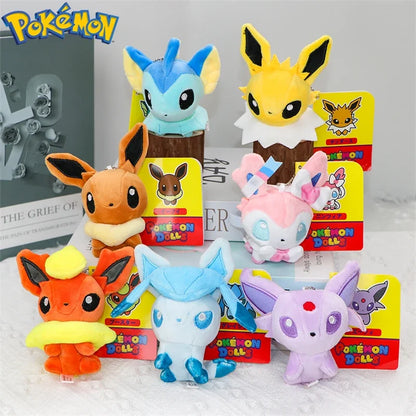 Pokemon Eevee Plush Keychains