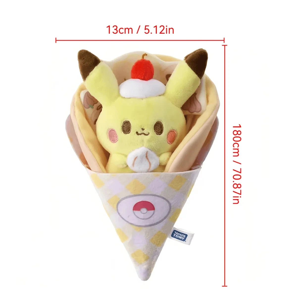 Pikachu Piplup Crepe Plush Dolls