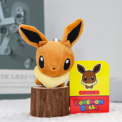 Pokemon Eevee Plush Keychains