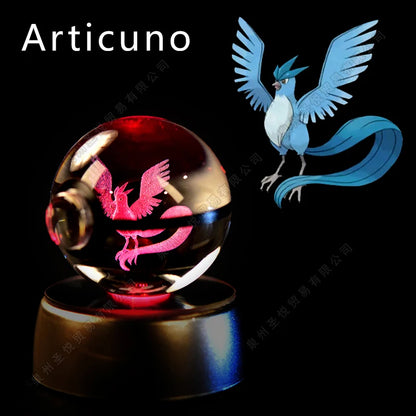 Pokemon Pokeball Night Light Lamp