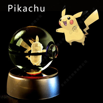 Pokemon Pokeball Night Light Lamp