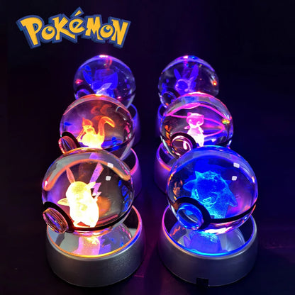 Pokemon Pokeball Night Light Lamp
