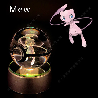 Pokemon Pokeball Night Light Lamp