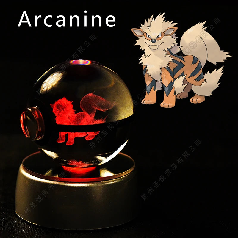 Pokemon Pokeball Night Light Lamp