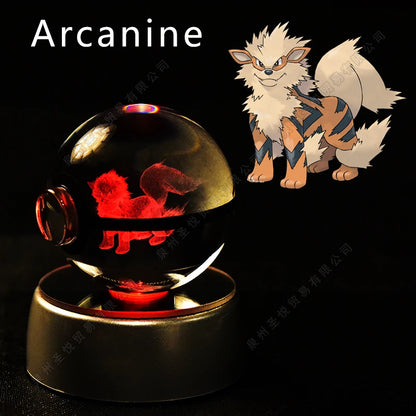 Pokemon Pokeball Night Light Lamp