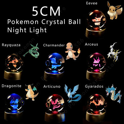 Pokemon Pokeball Night Light Lamp