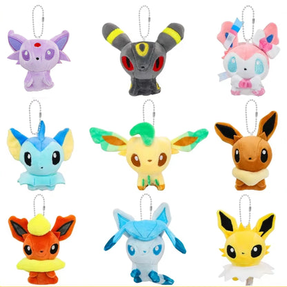 Pokemon Eevee Plush Keychains