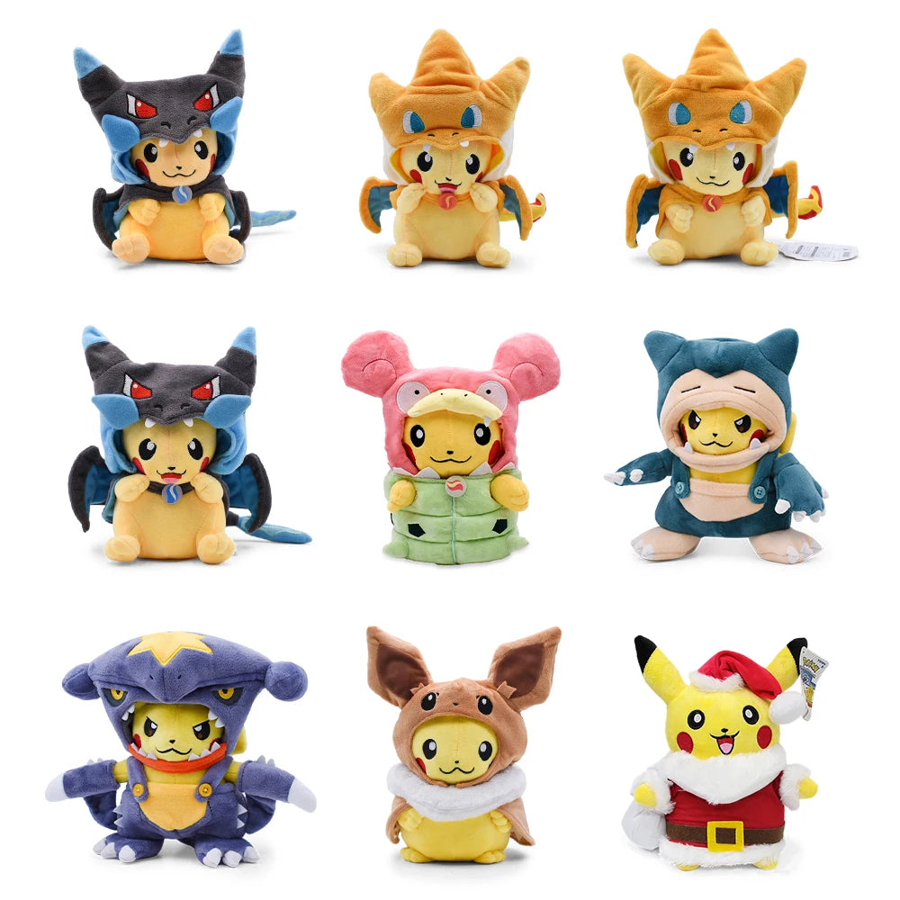 Pikachu Poncho Plush Toys