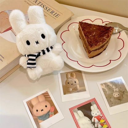 Miffy Sitting Keychain with Scarf