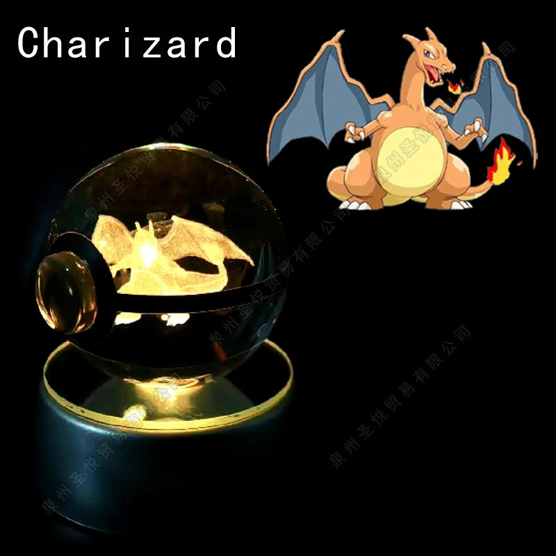 Pokemon Pokeball Night Light Lamp