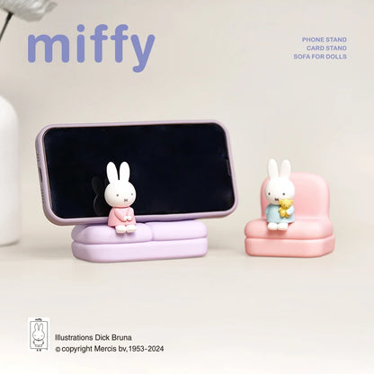 Miffy Sofa Phone Stand Blind Box Figure