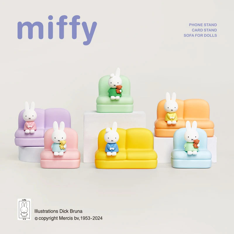 Miffy Sofa Phone Stand Blind Box Figure
