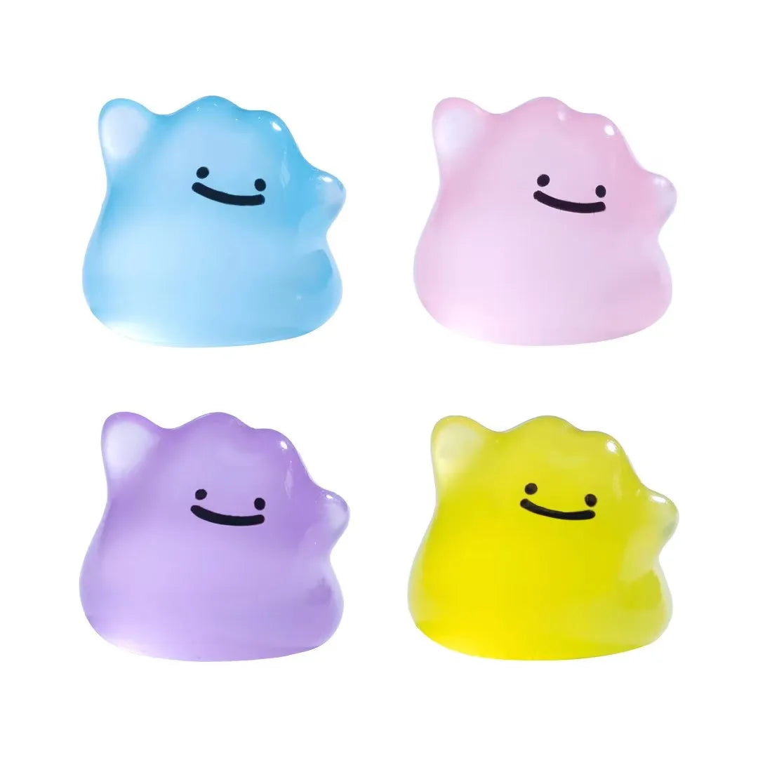 Pokémon Ditto Glow-in-the-Dark Mini Figure Set (6pcs)