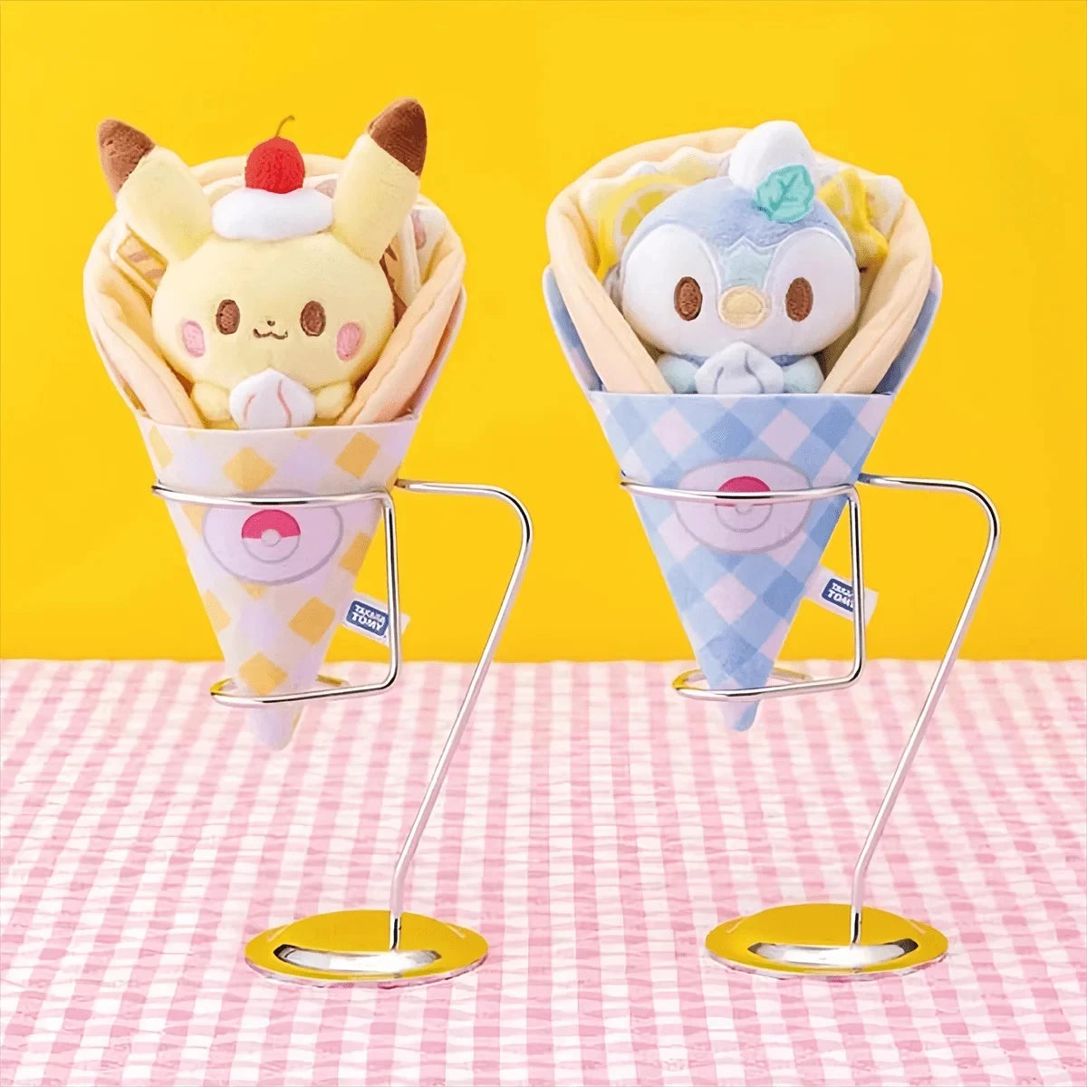 Pikachu Piplup Crepe Plush Dolls