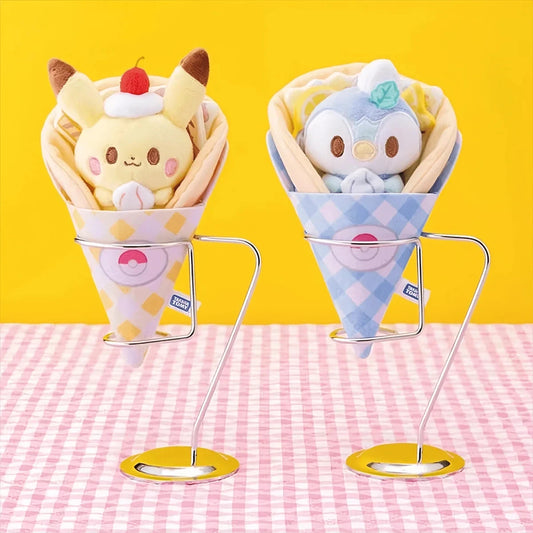 Pikachu Piplup Crepe Plush Dolls
