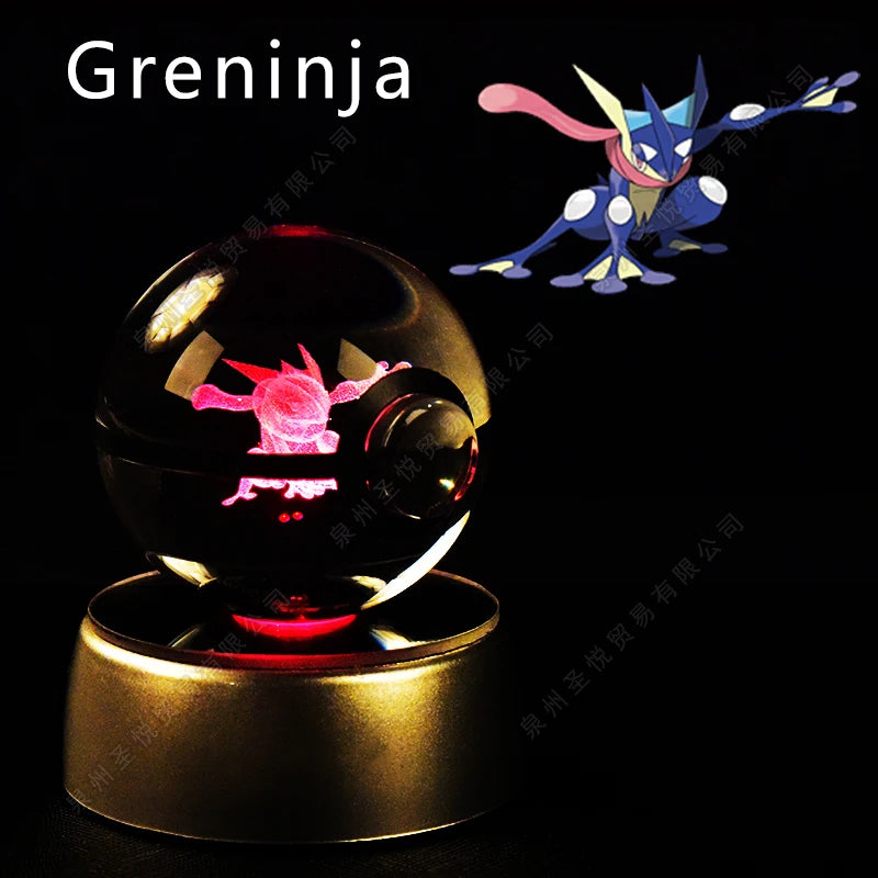 Pokemon Pokeball Night Light Lamp