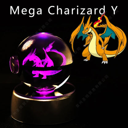 Pokemon Pokeball Night Light Lamp