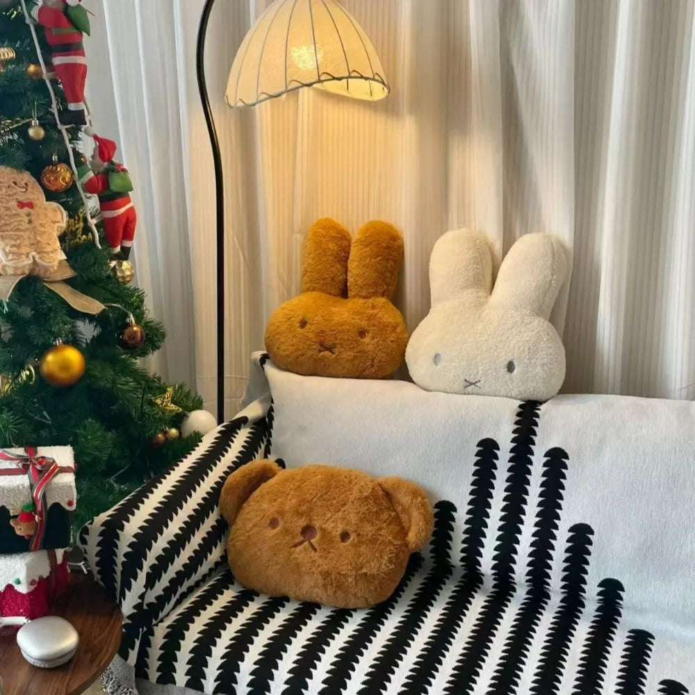 Miffy and Boris Plush Pillow