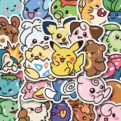 50 Pokemon Stickers