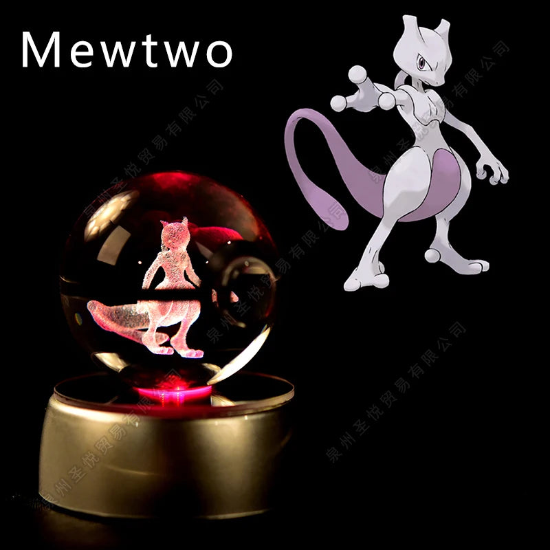 Pokemon Pokeball Night Light Lamp