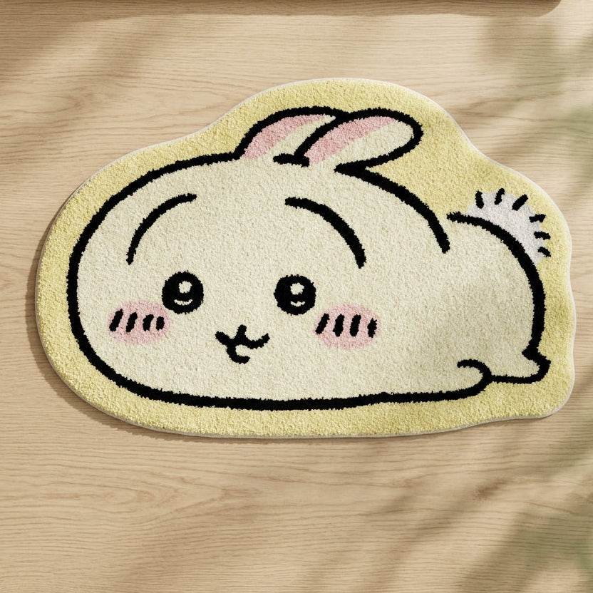 Chiikawa Plush Floor Mat
