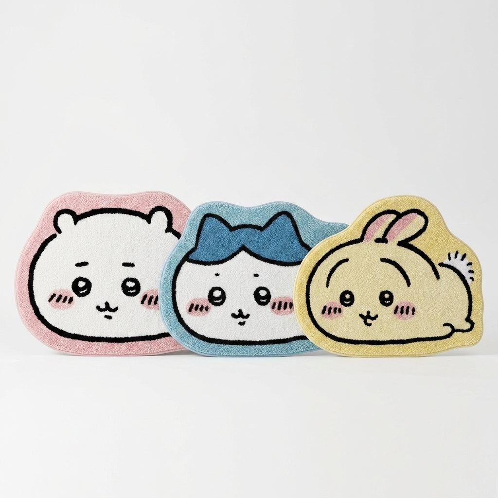 Chiikawa Plush Floor Mat